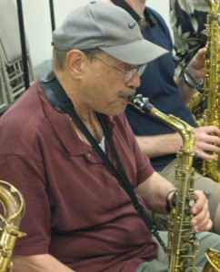 Bob Porcelli, Lead Alto (Photo by Tim Bayer)