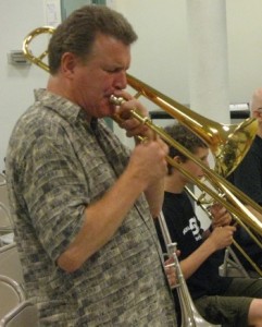 Clint Sharmian, Second Trombone (Photo by Tim Bayer)